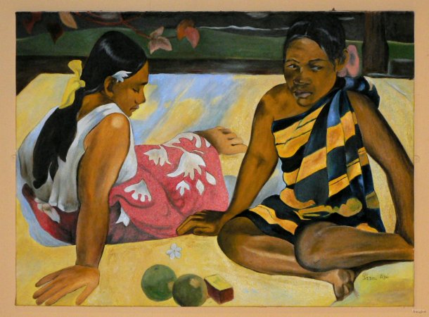 12- Une reproduction de Gauguin 